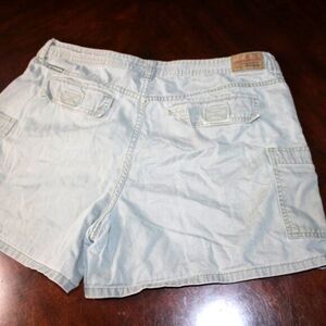 Vintage Y2K Union Bay Olive Cargo Shorts Sz 13 | Retro